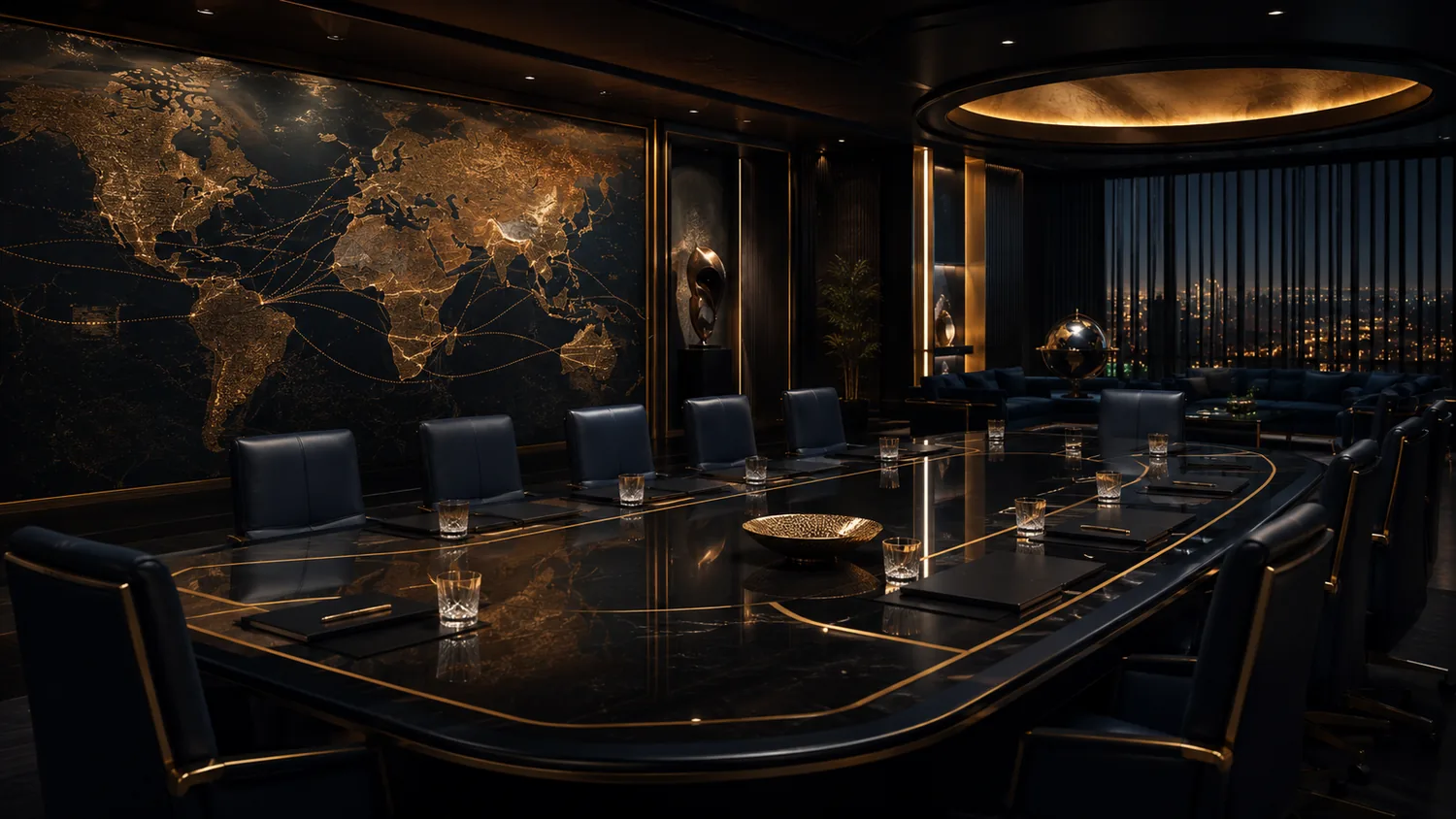 Elite boardroom representing the AfriDirect founding club